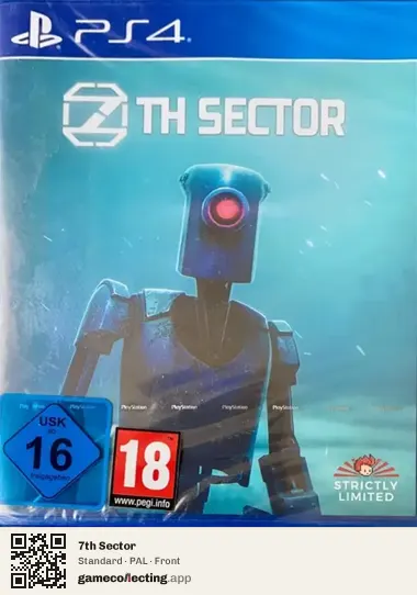 7th Sector PlayStation 4, PAL box front