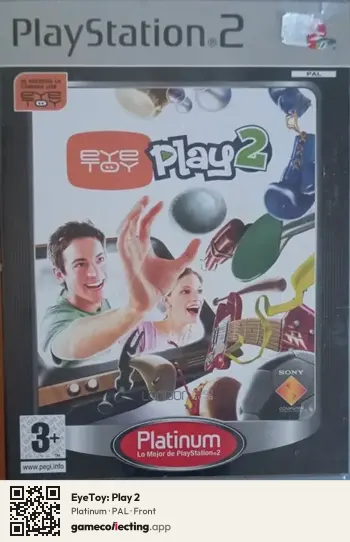 EyeToy: Play 2 PlayStation 2, PAL box front