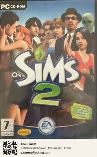 The Sims 2 Computer, Spain box front