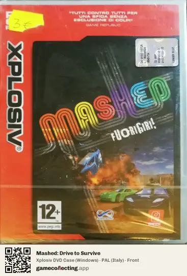 Mashed: Drive to Survive Computer, Italy box front