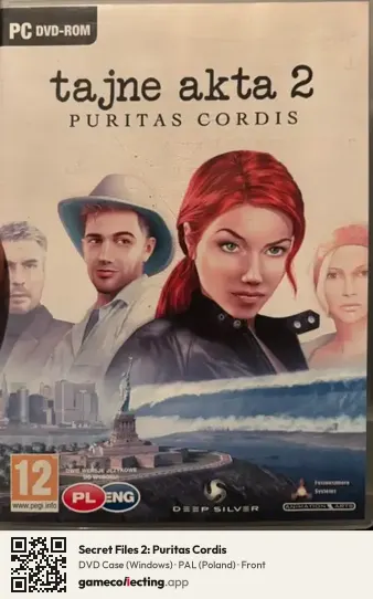 Secret Files 2: Puritas Cordis Computer, Poland box front