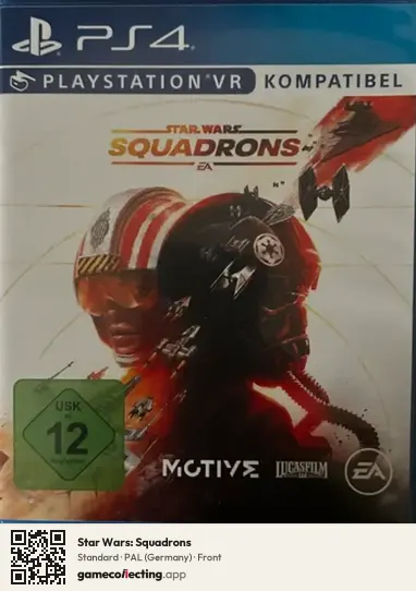 Star Wars: Squadrons PlayStation 4, Germany box front