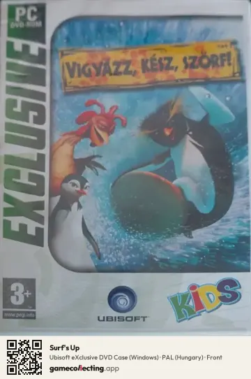 Surf's Up Computer, Hungary box front
