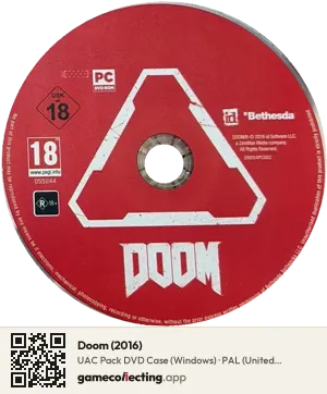 Doom (2016) Computer, PAL disc