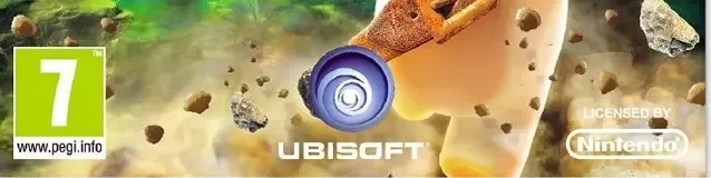 Rabbids 3D, the PEGI square on its front