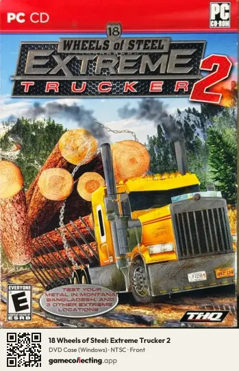 18 Wheels of Steel: Extreme Trucker 2 Computer, NTSC box front