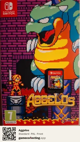 Aggelos Nintendo Switch, PAL box front