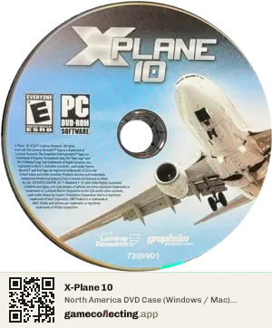 X-Plane 10 Computer, NTSC disc