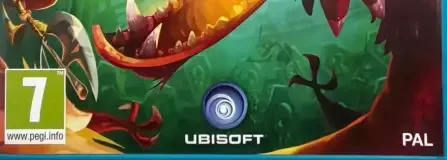 Rayman Legends, the PEGI square on its front