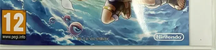 Kid Icarus: Uprising, the USK square on its front