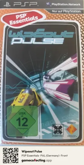Wipeout Pulse PlayStation Portable, Germany box front