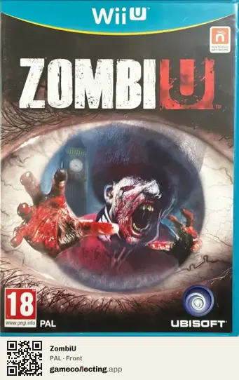 ZombiU Nintendo Wii U, PAL box front