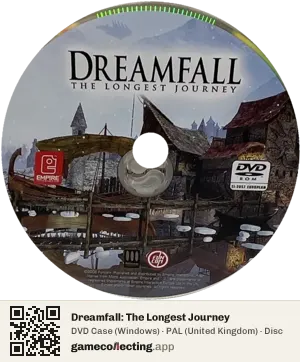 Dreamfall: The Longest Journey Computer, PAL disc