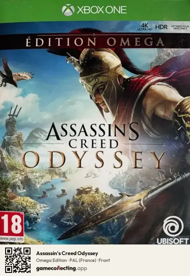 Assassin's Creed Odyssey Xbox One, France box front