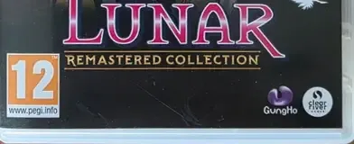 Lunar Remastered Collection, the USK square on its front