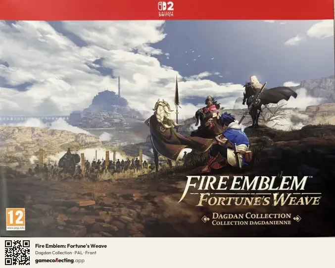 Fire Emblem: Fortune's Weave Nintendo Switch 2, PAL box front