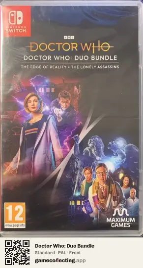 Doctor Who: Duo Bundle Nintendo Switch, PAL box front