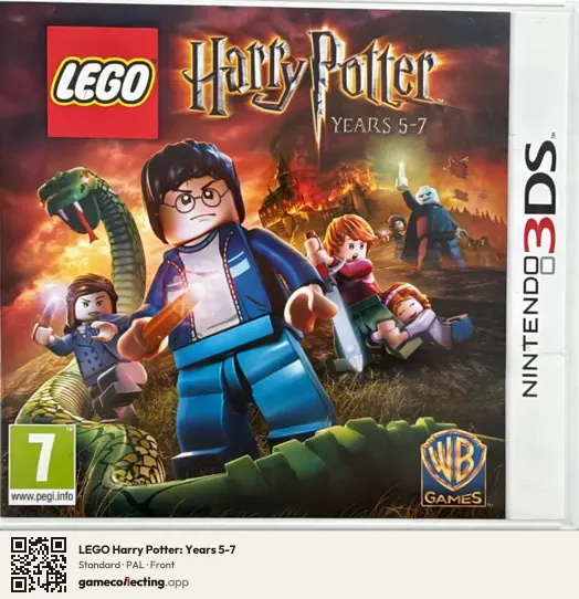 LEGO Harry Potter: Years 5-7 Nintendo 3DS, PAL box front