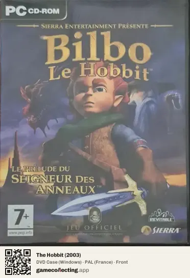 The Hobbit (2003) Computer, France box front