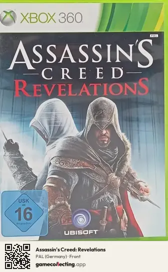 Assassin's Creed: Revelations Xbox 360, Germany box front