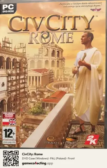 CivCity: Rome Computer, Poland box front