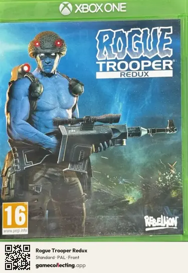 Rogue Trooper Redux Xbox One, PAL box front