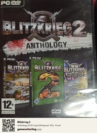 Blitzkrieg 2 Computer, PAL box front