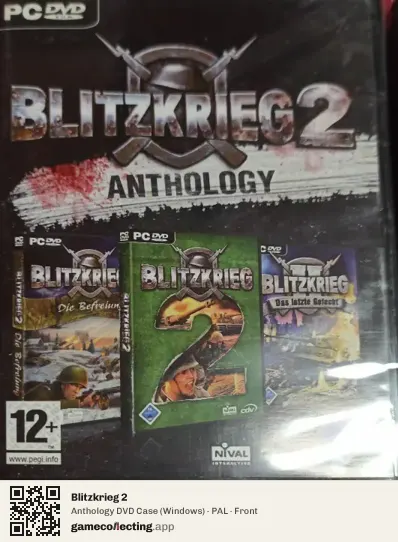 Blitzkrieg 2 Computer, PAL box front