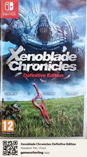 Xenoblade Chronicles: Definitive Edition Nintendo Switch, PAL box front