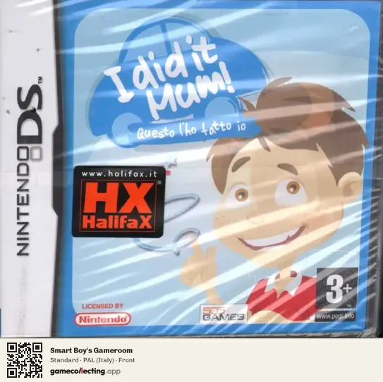 Smart Boy's Gameroom Nintendo DS, Italy box front