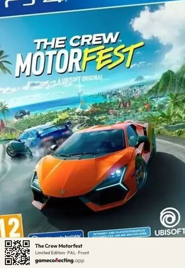 The Crew Motorfest PlayStation 4, PAL box front