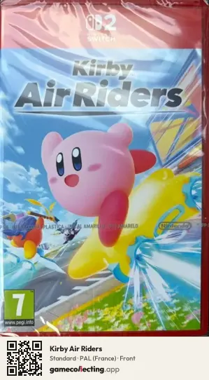 Kirby Air Riders Nintendo Switch 2, France box front