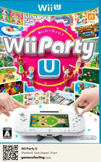 Wii Party U Nintendo Wii U, Asia box front