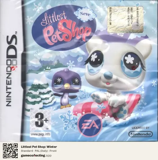 Littlest Pet Shop: Winter Nintendo DS, Italy box front
