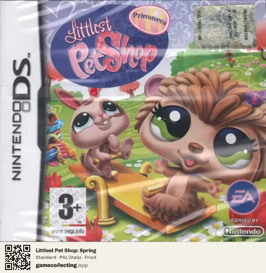 Littlest Pet Shop: Spring Nintendo DS, Italy box front