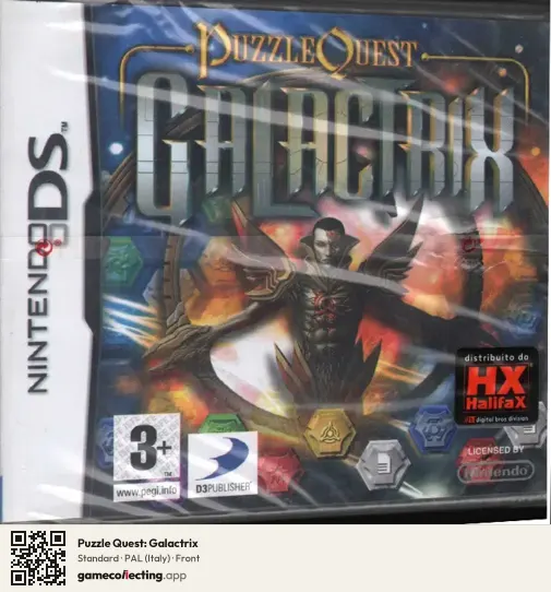 Puzzle Quest: Galactrix Nintendo DS, Italy box front