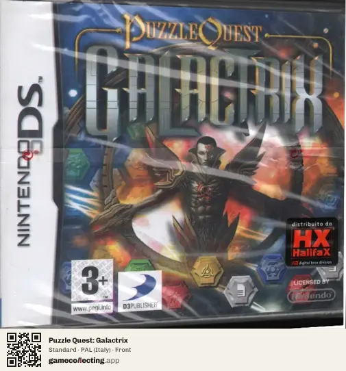 Puzzle Quest: Galactrix Nintendo DS, Italy box front