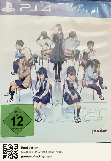 Root Letter PlayStation 4, Germany box front