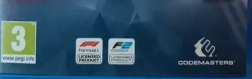 F1 2019, the USK square on its front