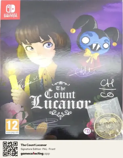 The Count Lucanor Nintendo Switch, PAL box front