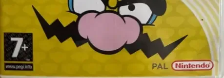 WarioWare: Smooth Moves, the PEGI square on its front