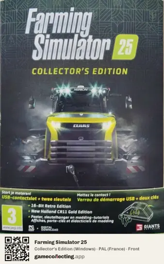 Farming Simulator 25 Computer, France box front