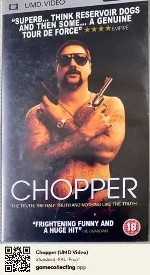 Chopper (UMD Video) PlayStation Portable, PAL box front