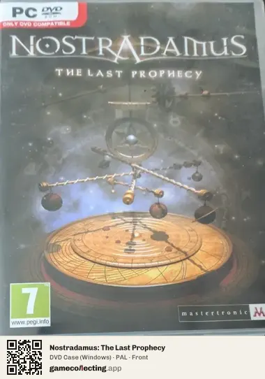 Nostradamus: The Last Prophecy Computer, PAL box front