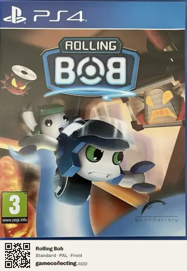 Rolling Bob PlayStation 4, PAL box front