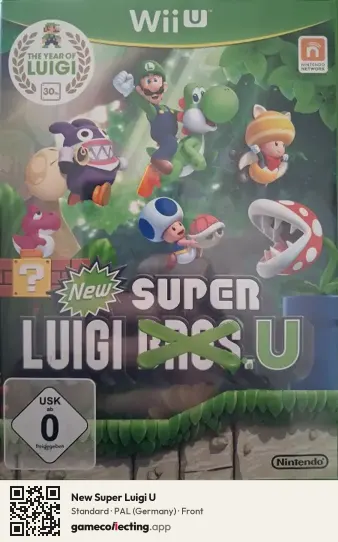 New Super Luigi U Nintendo Wii U, Germany box front