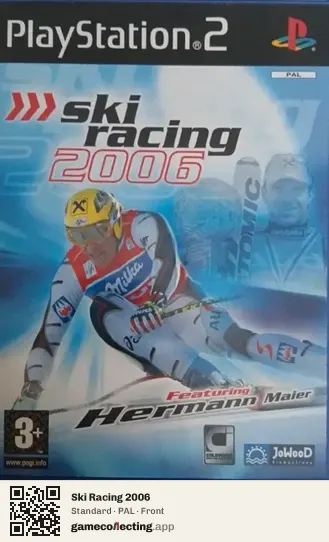 Ski Racing 2006 PlayStation 2, PAL box front