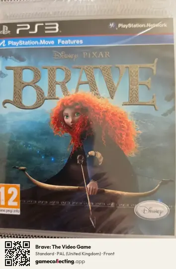Brave: The Video Game PlayStation 3, United Kingdom box front
