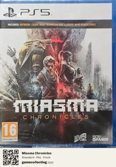 Miasma Chronicles PlayStation 5, PAL box front