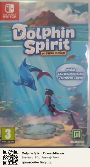 Dolphin Spirit: Ocean Mission Nintendo Switch, France box front